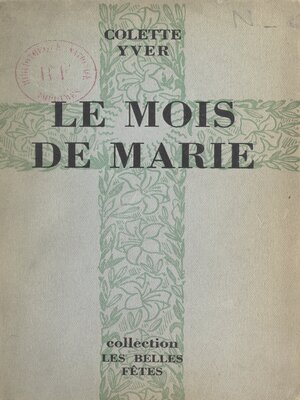 cover image of Le mois de Marie